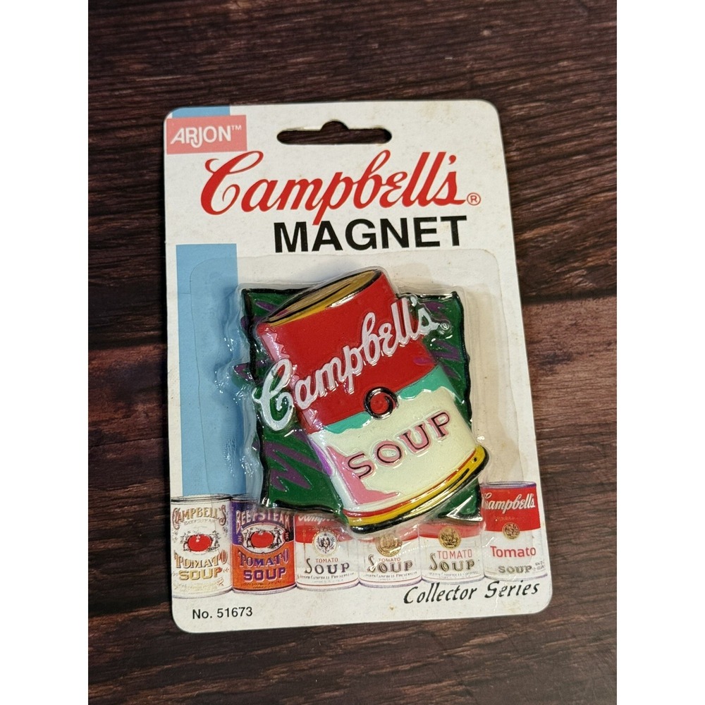 Vintage 1998~Campbell's Soup Magnet~Collector Series #51673